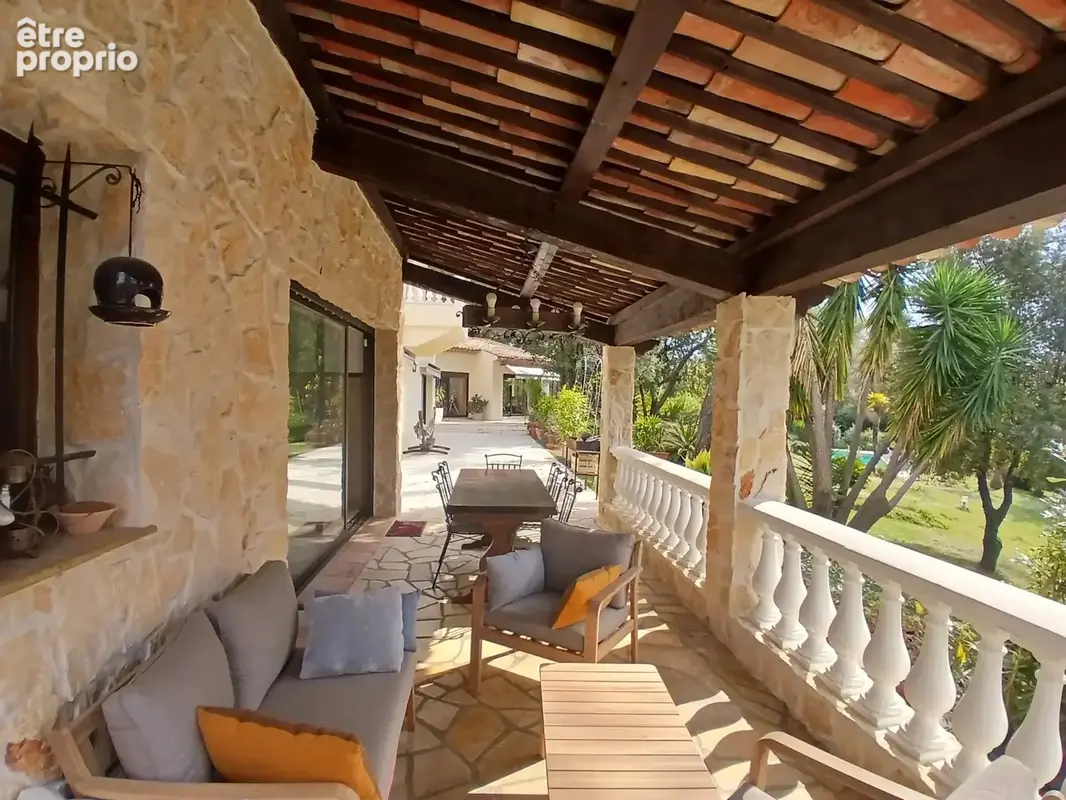 Villa d'exception - la colle-sur-loup - piscine, parc arbore - photo 15