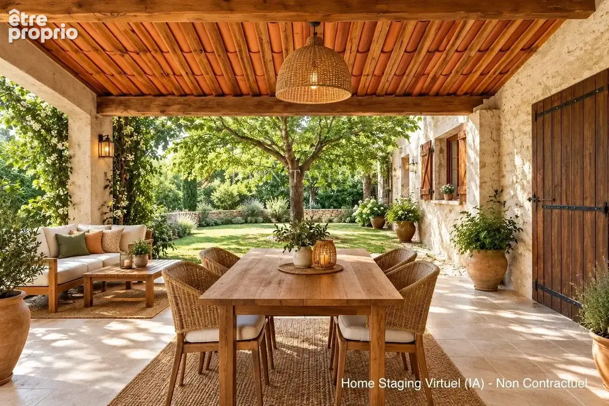 Propriété à rénover avec parc d’oliviers et piscine, aux portes du Luberon - photo 5