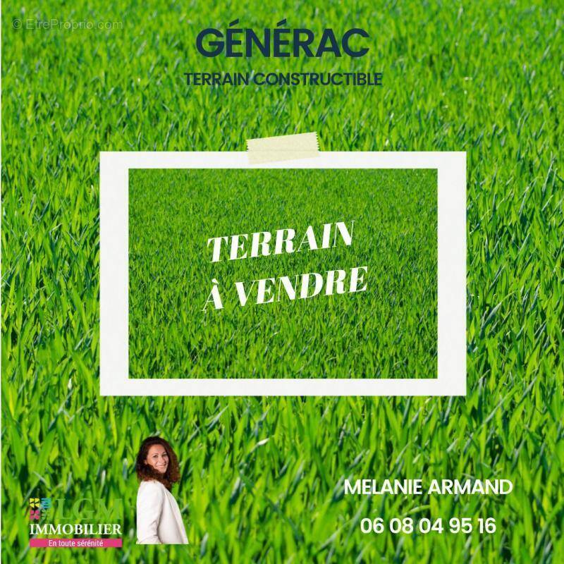Terrain à GENERAC