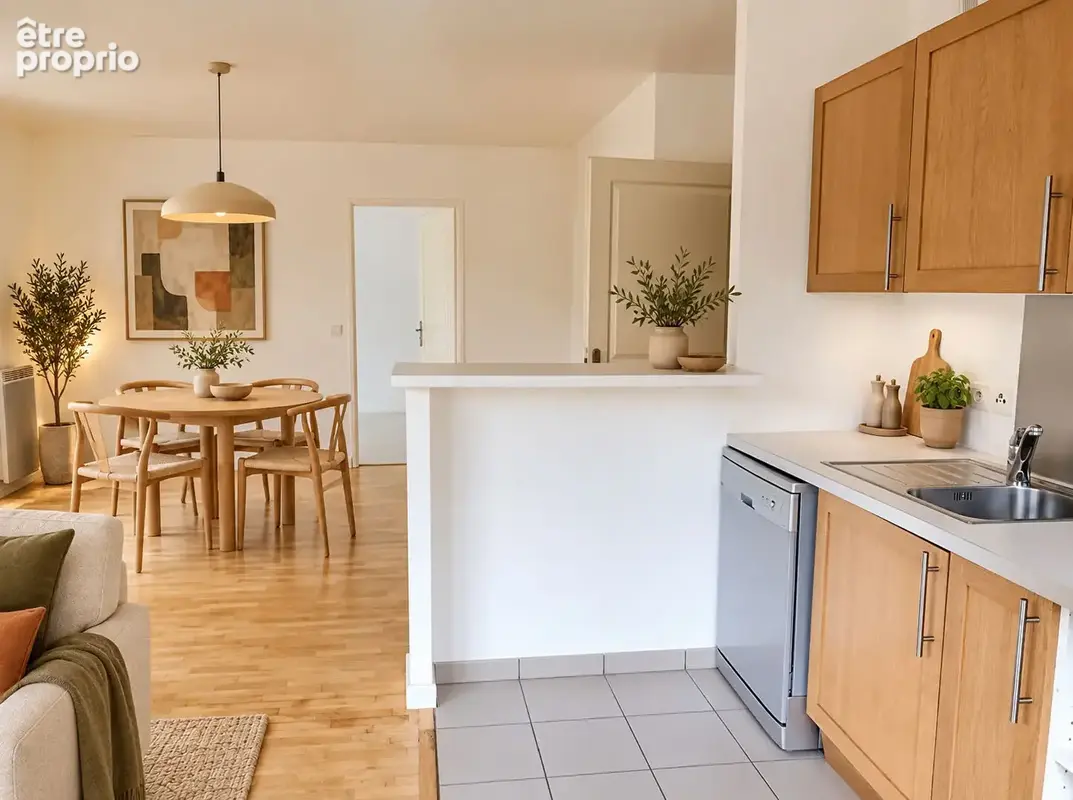 BUC Cerf volant Appartement F3 avec balcon, cave, parking et box - photo 4