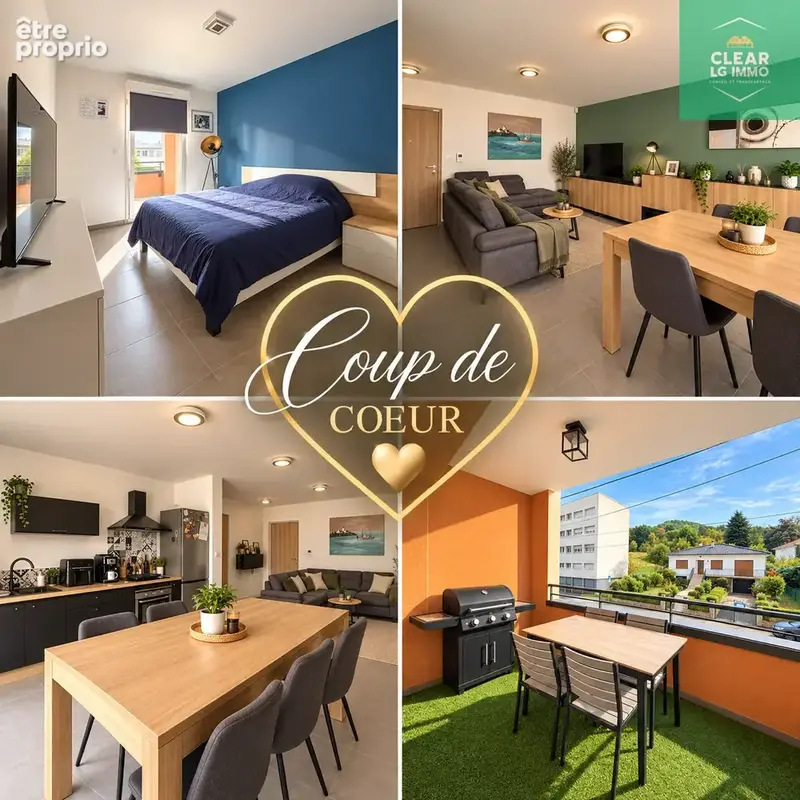 Appartement F2 récent avec terrasse et garage - photo 2