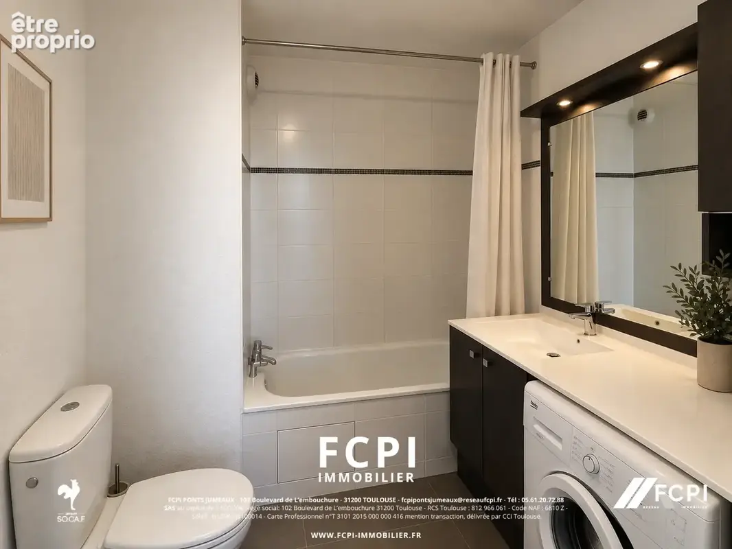 Appartement deux pièces 46 m2 - BLAGNAC - photo 7