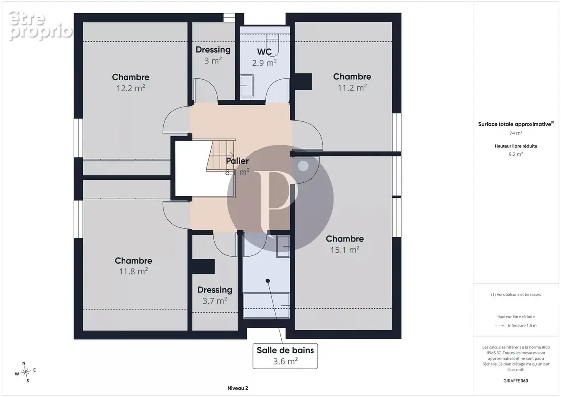 Maison familiale,153 m² habitables ,5 chambres, Terrasse & jardin - photo 19