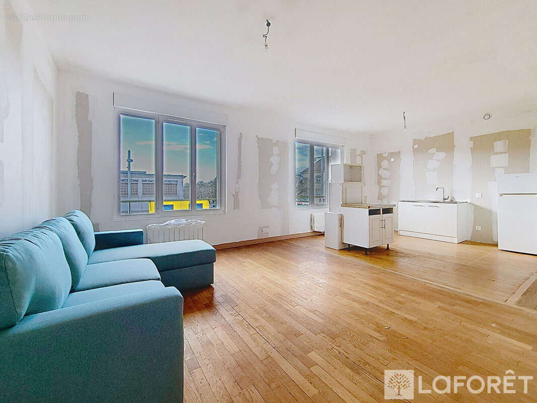 Appartement CENTRE-VILLE Saint Nazaire, 56 m2, sans vis-à-vis, orienté SUD - photo 2