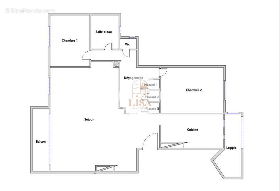 Appartement à MARSEILLE-6E