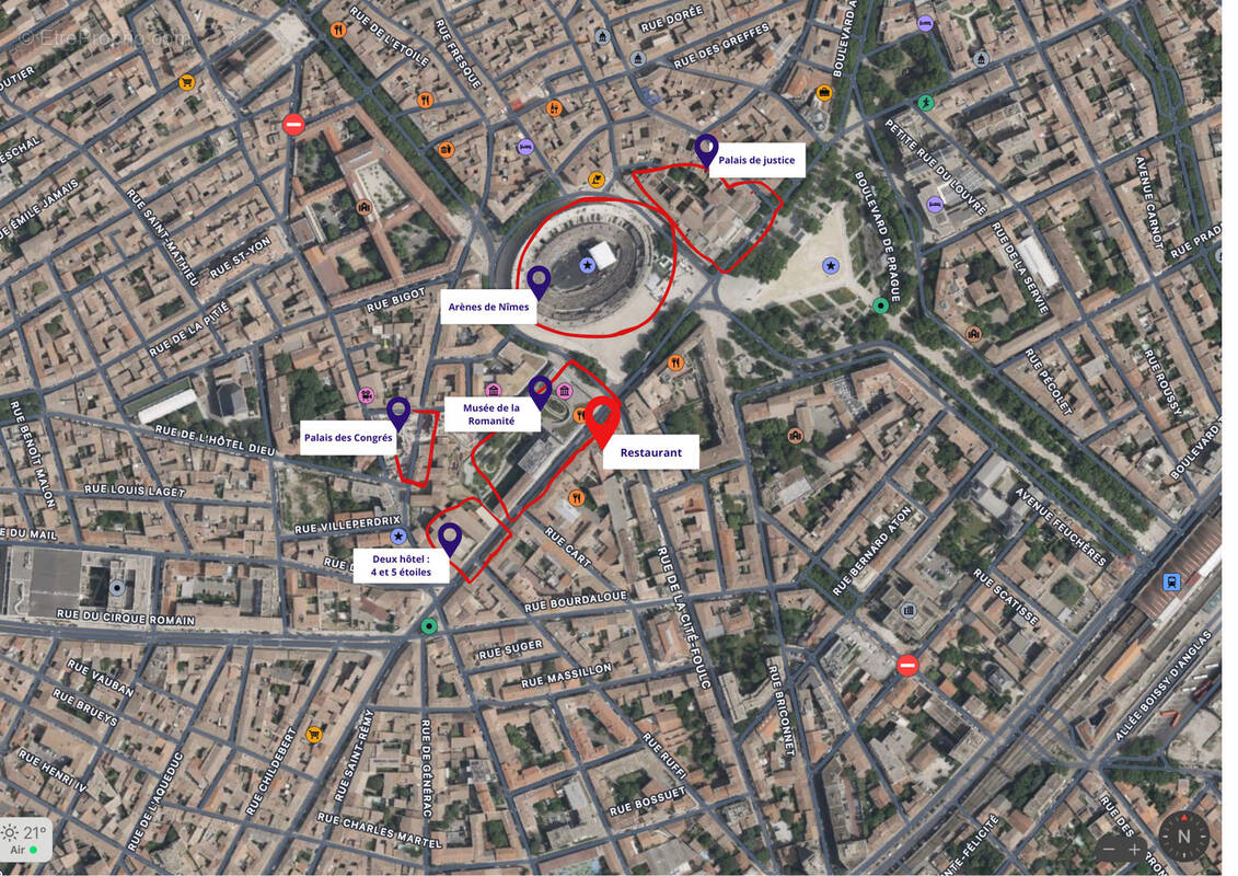 Commerce à NIMES