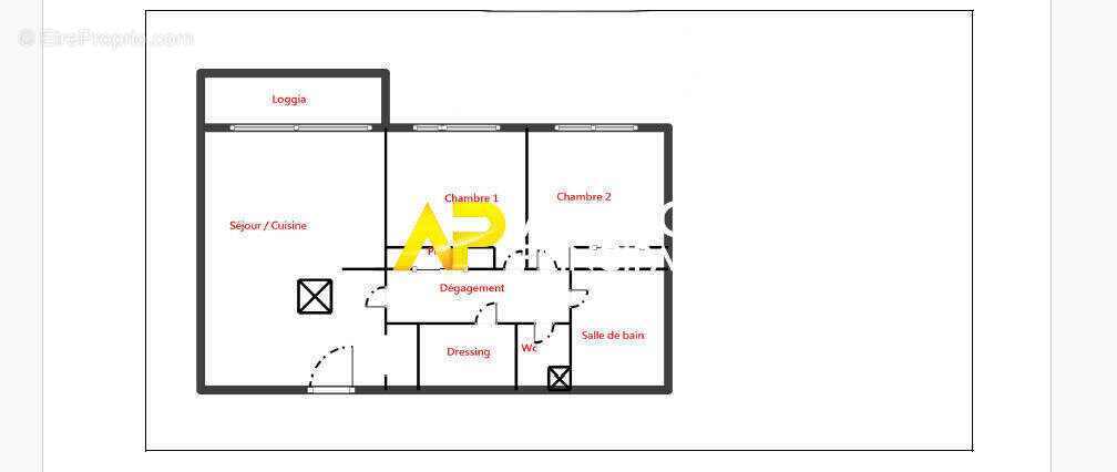 Appartement à SARTROUVILLE