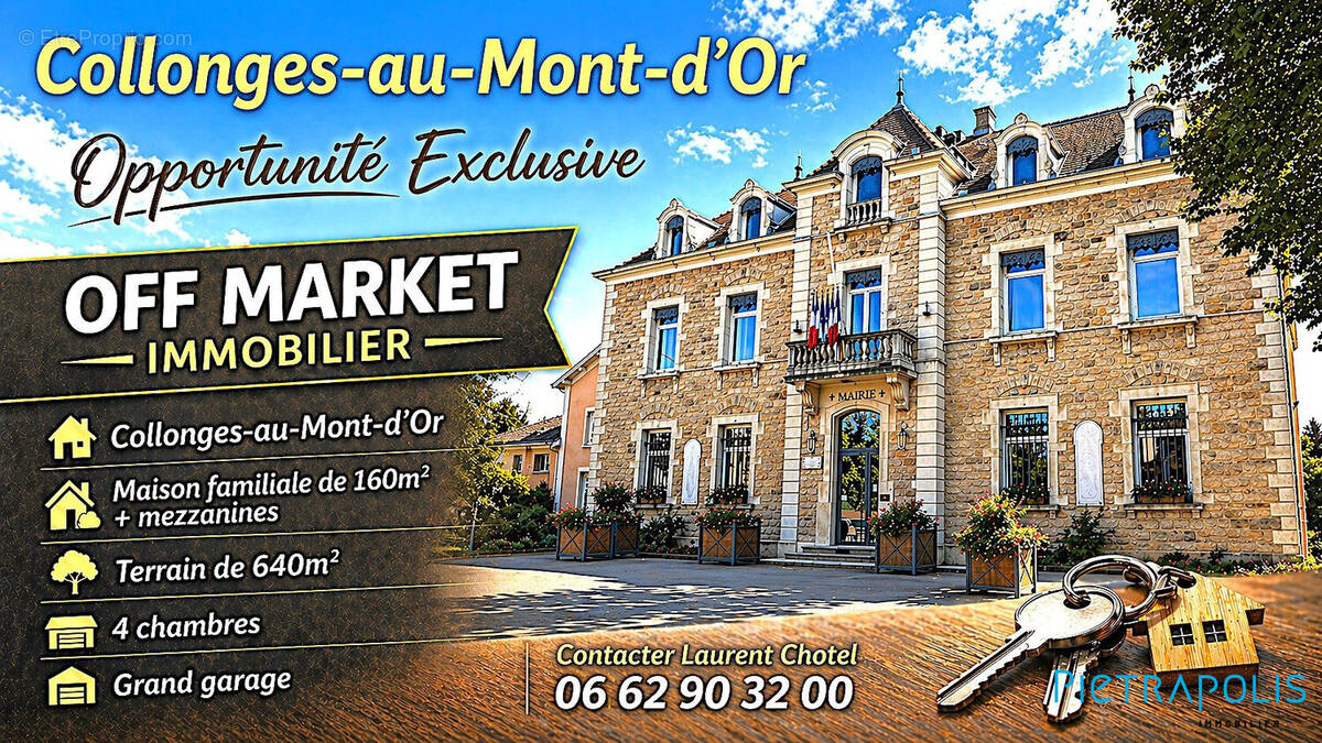 Maison à COLLONGES-AU-MONT-D'OR