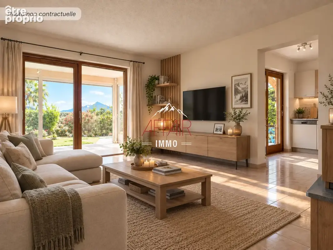 Appartement t4, rdj double garage et cave (74380) cranves-sales - photo 3
