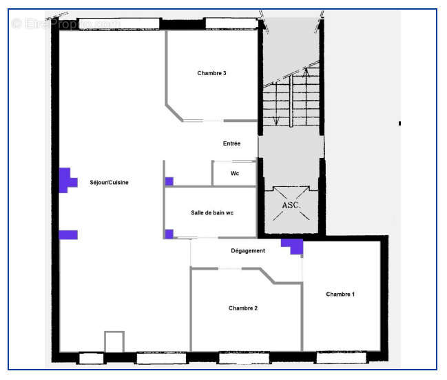 Appartement à PARIS-6E