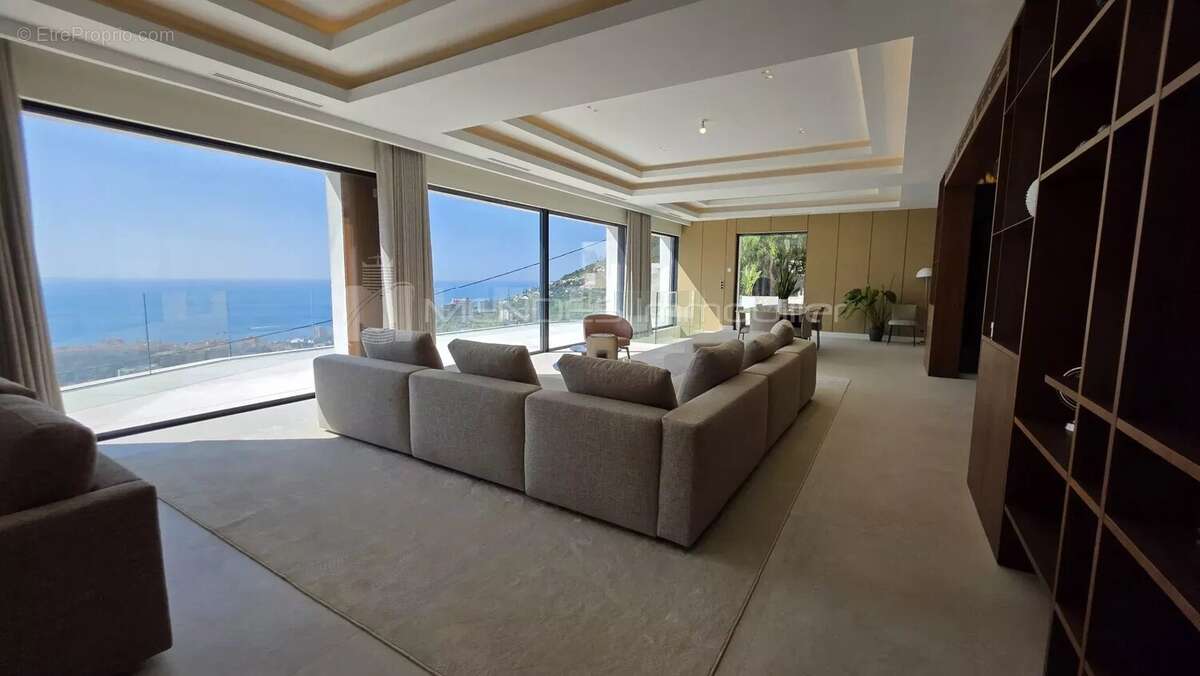Superbe villa moderne vue mer a beausoleil - photo 27