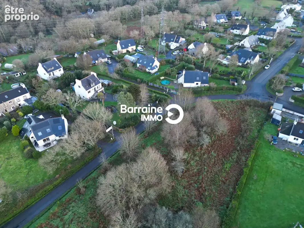 A vendre brest kervao terrain 785 m² viabilisé libre de constructeur - photo 3