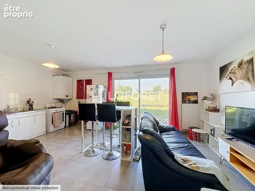 Appartement rez de jardin Verjon 3 pièces 67 m2 - photo 2