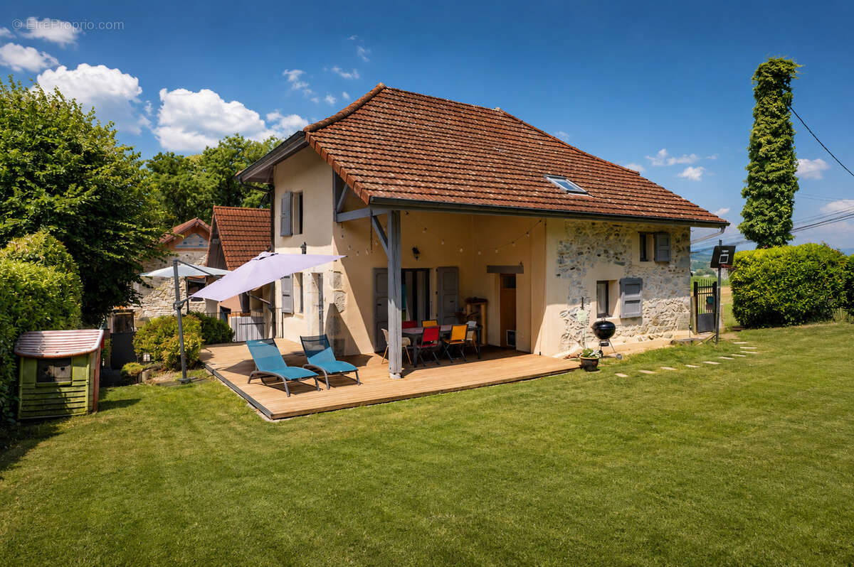 Meyrieux-Trouet  - Maison de caractère avec extension contemporaine - photo 3