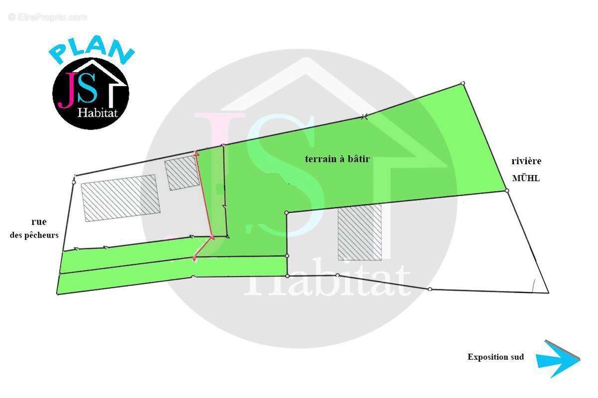 Terrain à OFFENDORF