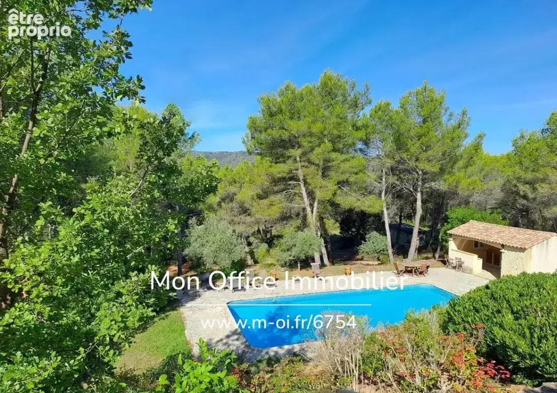 Référence : 6754-VCL. - Maison avec belle vue dominante - Piscine et pool-house - Proche Aix à ROGNES - photo 29