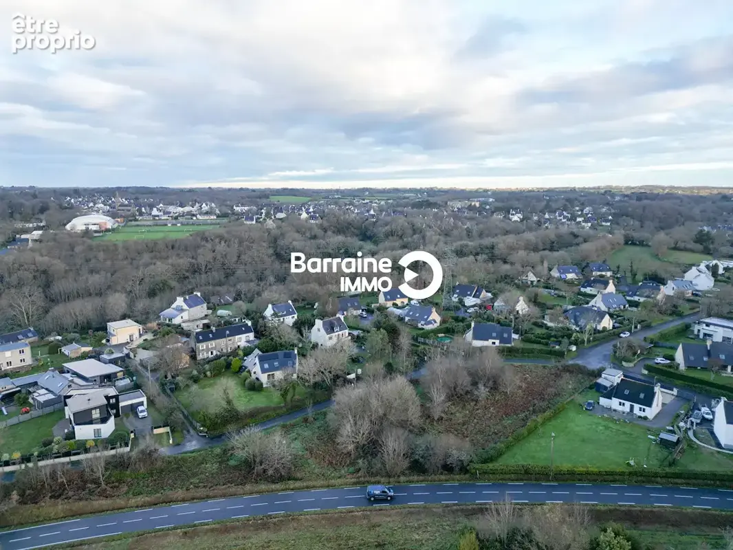 A vendre brest kervao terrain 521 m² viabilisé libre de constructeur - photo 2