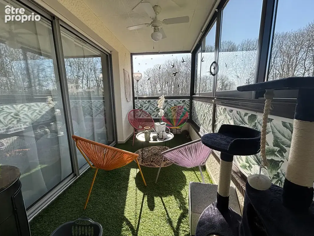 Appartement 94m² à saint-just - photo 7