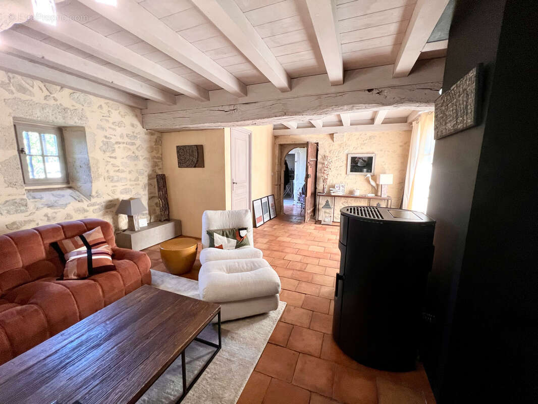 Demeure en pierre de 270 m2 avec jardin et dépendances - photo 4