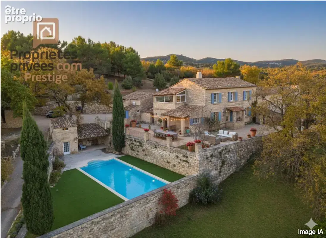 Bastide en pierres à proximité de GORDES - avec gîte indépendant - Piscine - photo 3