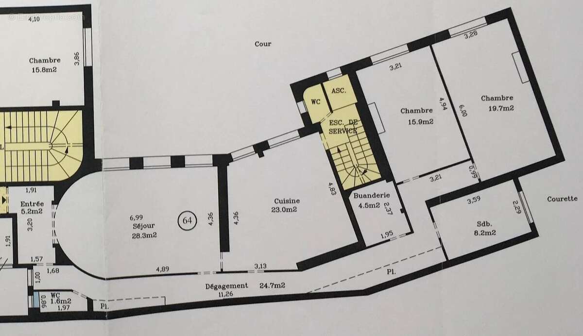 Appartement à PARIS-16E