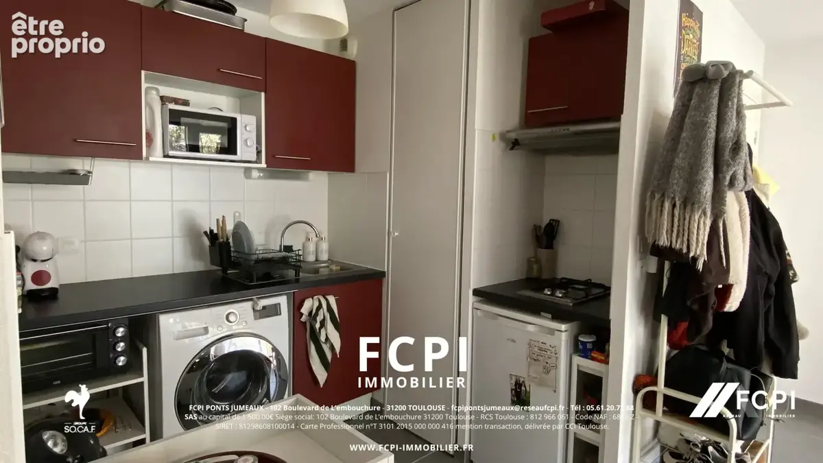 Appartement 1 pièce - 29,65m2 - Toulouse - photo 4