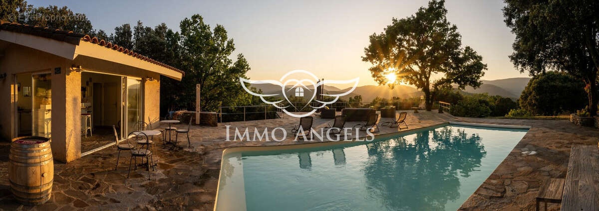 piscine - Maison à SAINT-PONS-DE-THOMIERES