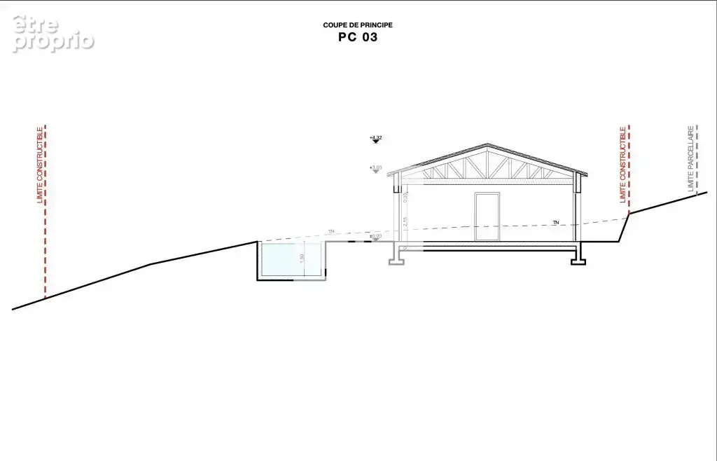 Terrain constructible 900m² - Permis de construire accépté - photo 2