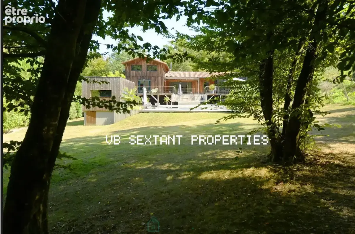 15 mn de Bordeaux, Latresne, magnifique maison de charme en bois avec  dépendance - photo 2