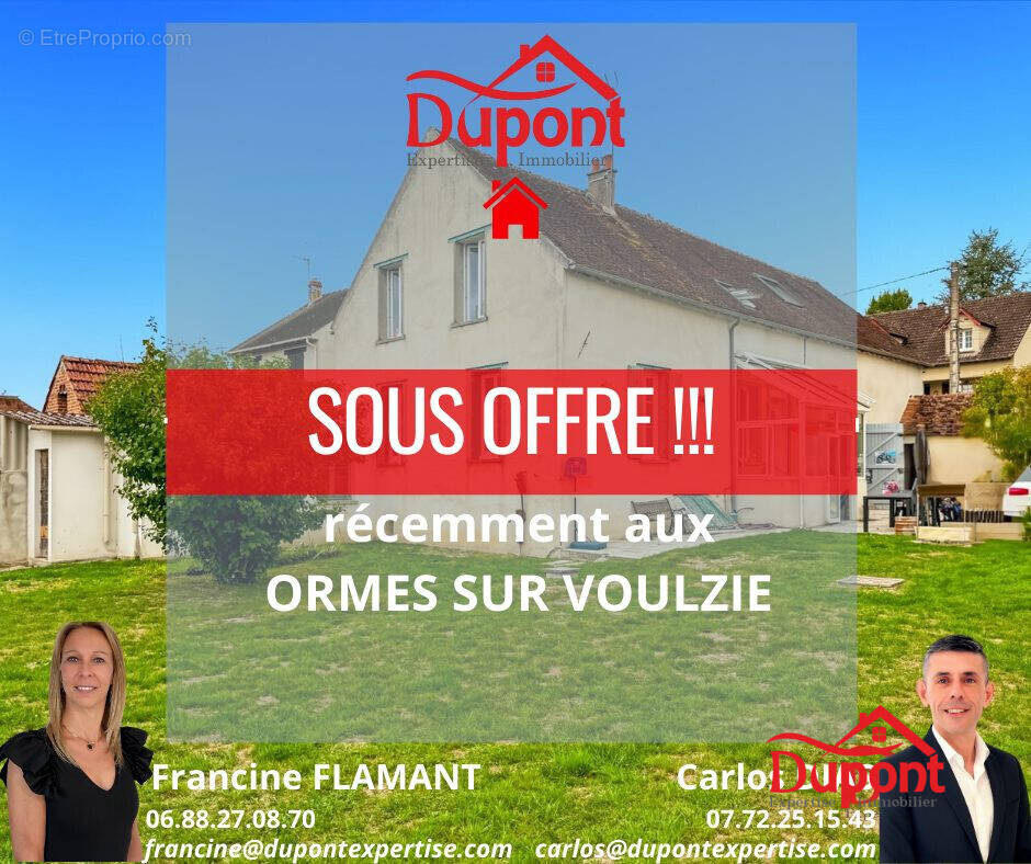 Maison à LES ORMES-SUR-VOULZIE