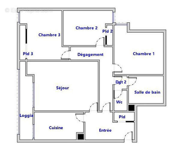 Appartement à VILLIERS-LE-BEL
