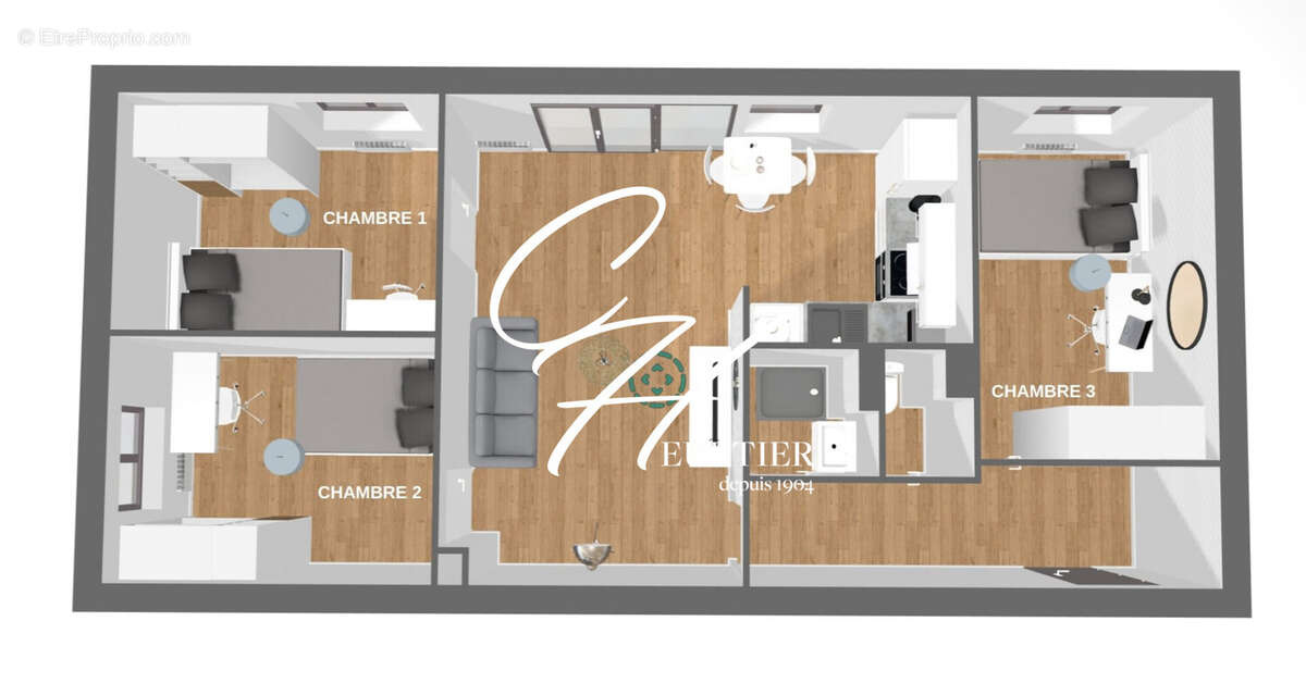 Appartement à SAINT-MARTIN-D'HERES