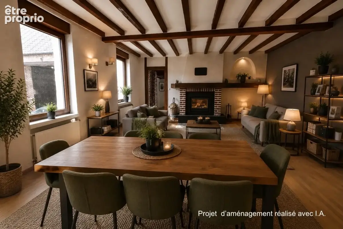Fermette en cours de rénovation – 178 m² – Terrain 1 382 m² – Dépendances et Grange - photo 2