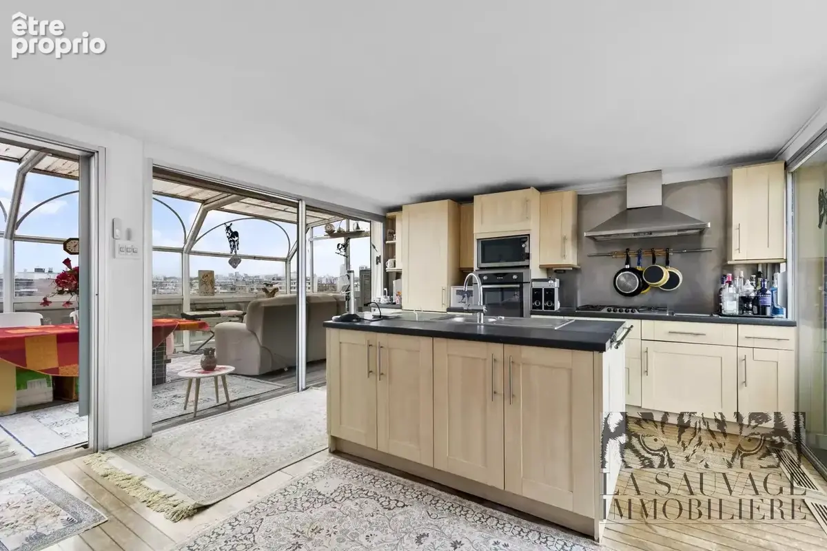 Duplex rooftop dernier étage - 82 m2 - 68 m2 terrasses et balcons - 2 parking - picpus / porte de vincennes - photo 6