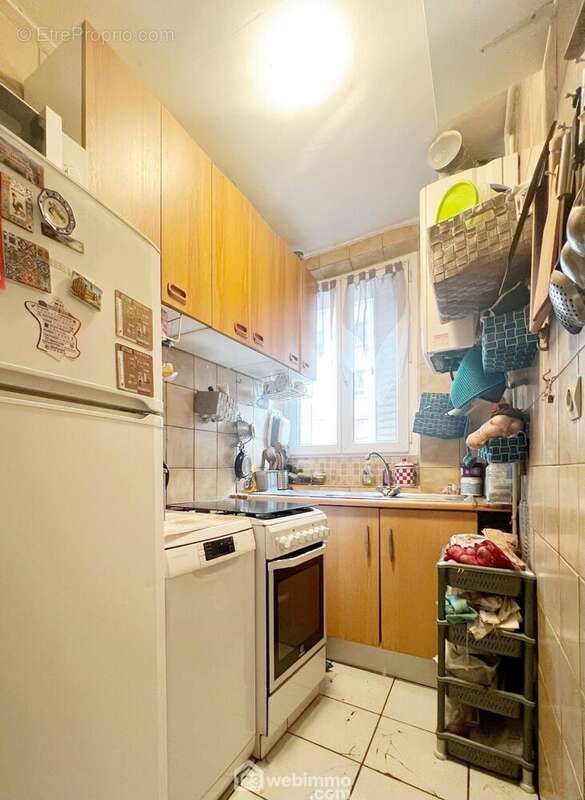 Cuisine (possibilité d'ouvrir sur le séjour) - Appartement à CHATILLON