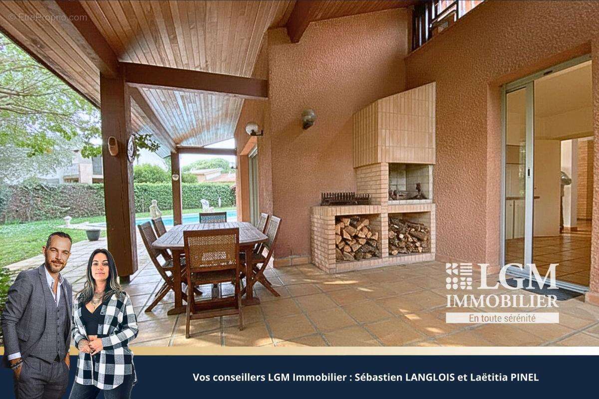 Villa d’architecte d’exception – 330 m² – Piscine au sel – Intimité absolue – Ramonville-Saint-Agne - photo 17