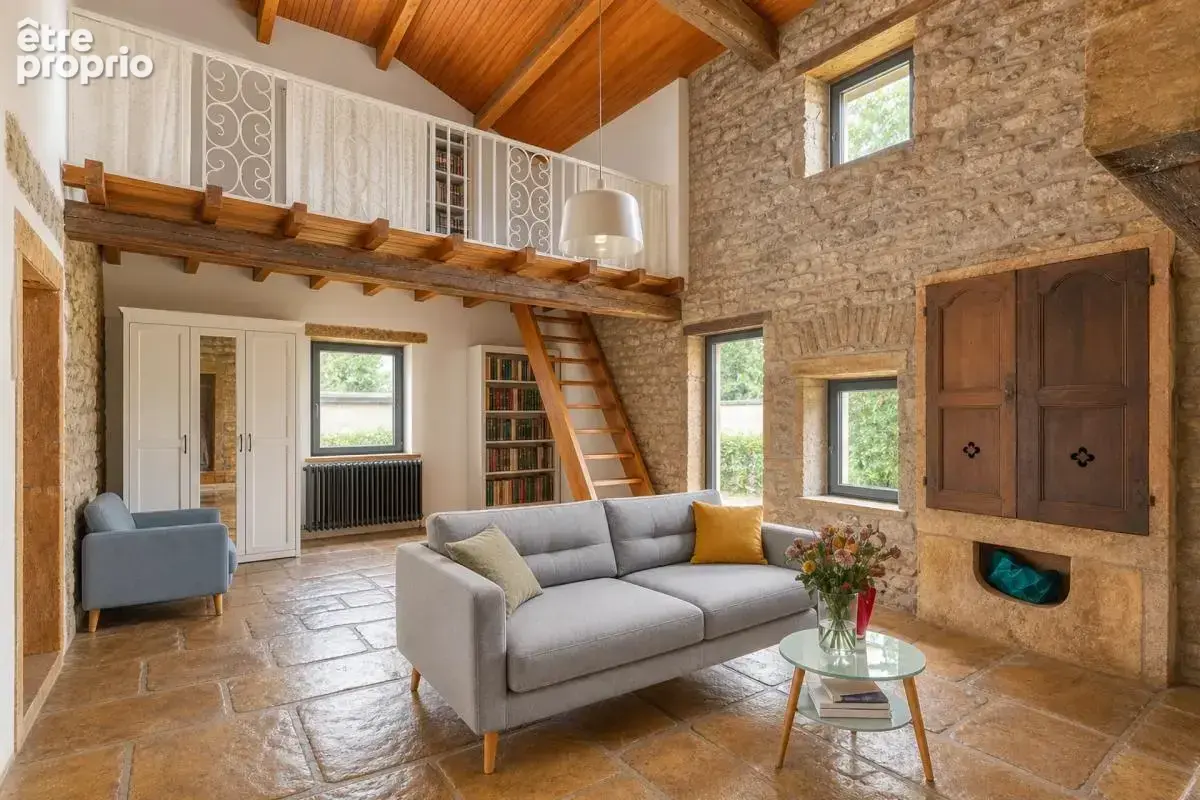 Maison en pierre avec piscine à Châtillon - photo 7