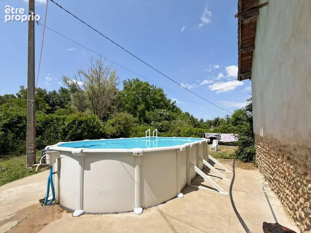 Corps de Ferme à vendre alixan - 322m² - étang - piscine - terrain - photo 24