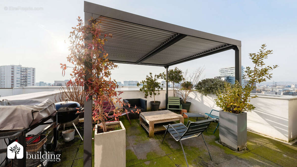 Asnières-sur-Seine Les Hauts d'Asnières - Duplex 5 pièces de 106,40 m² avec terrasse de 43,6 m² - photo 4