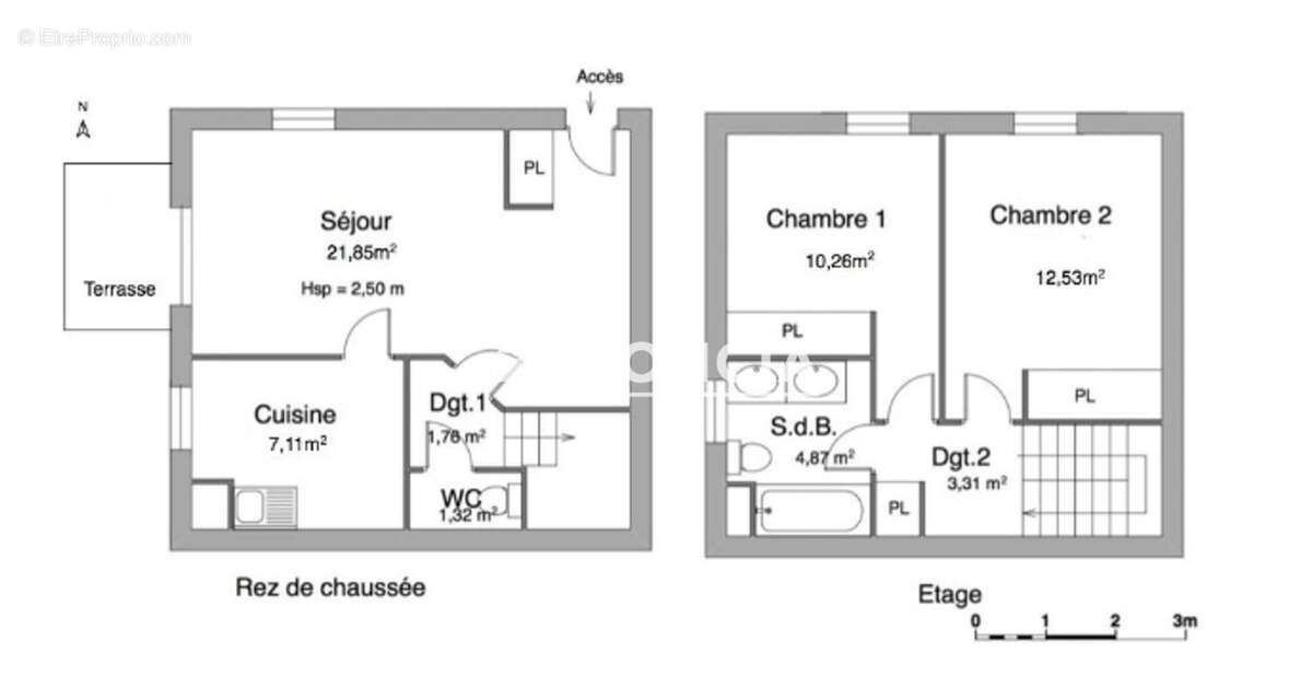 Appartement à HAUTERIVE