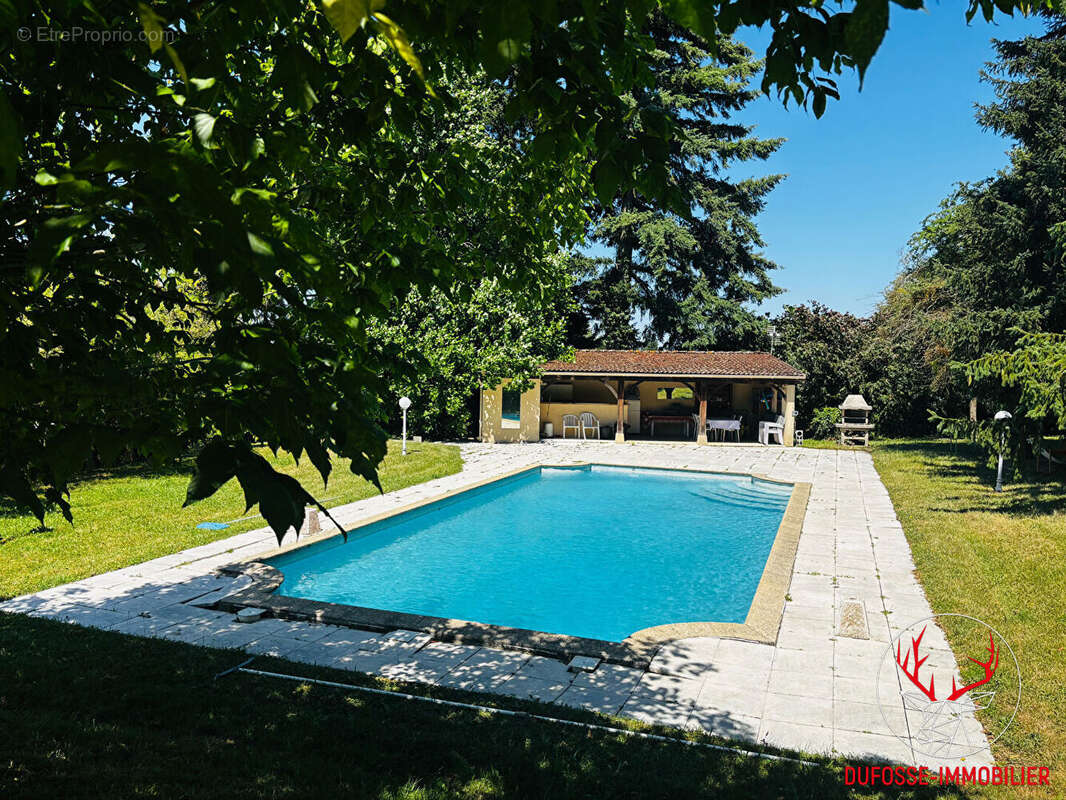 Propriété d'exception 310m² avec piscine et dépendances sur parc de 2ha - photo 4