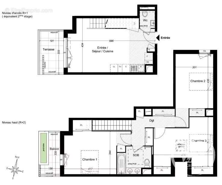 Appartement à SAINT-LAURENT-DU-VAR