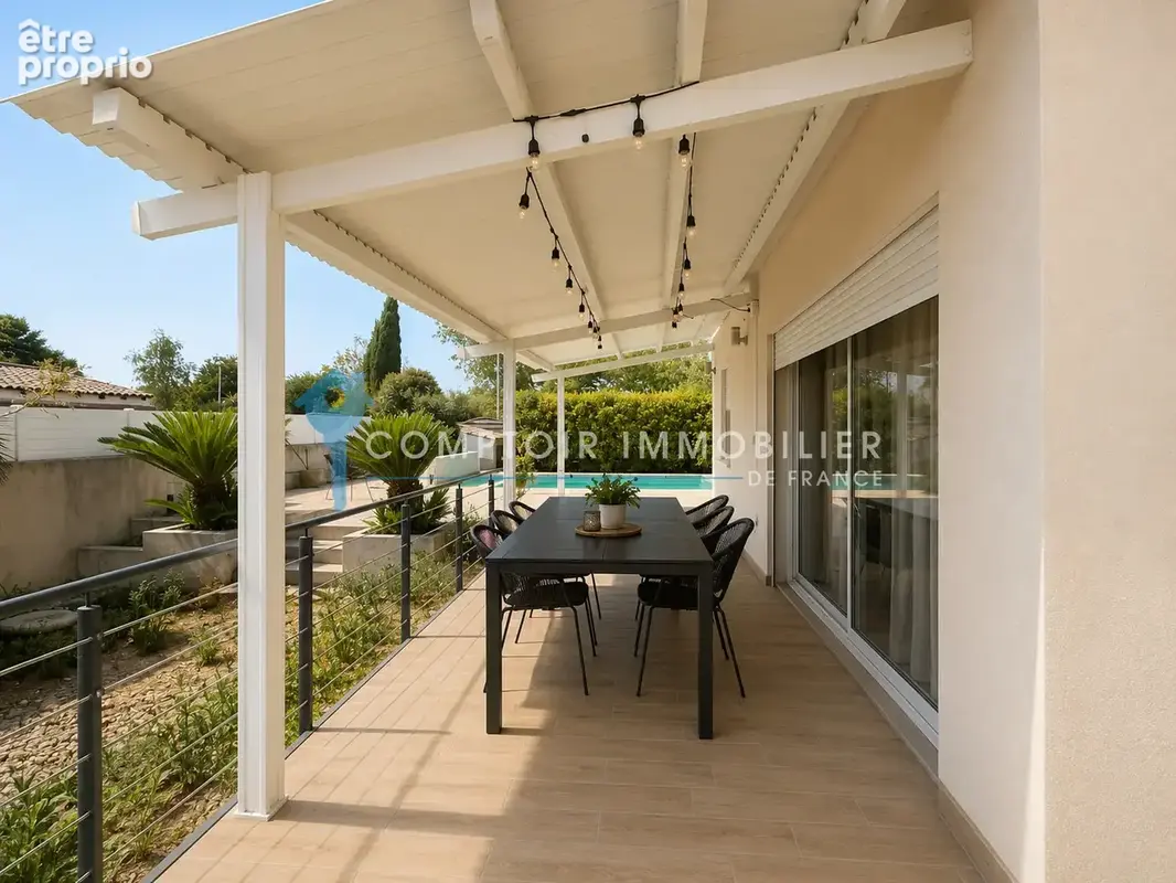 A vendre dept 30 (gard) aimargues villa 3 chambres jardin garage et piscine - photo 3