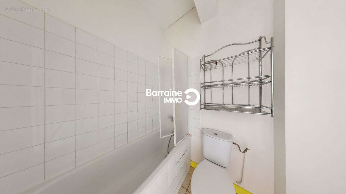 Exclusivite : a vendre brest kerbonne quatre moulins appartement t2 51m2 1 chambre 2e etage - photo 12