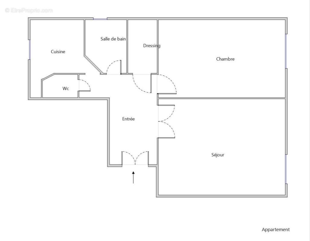 Appartement à SAINT-OUEN