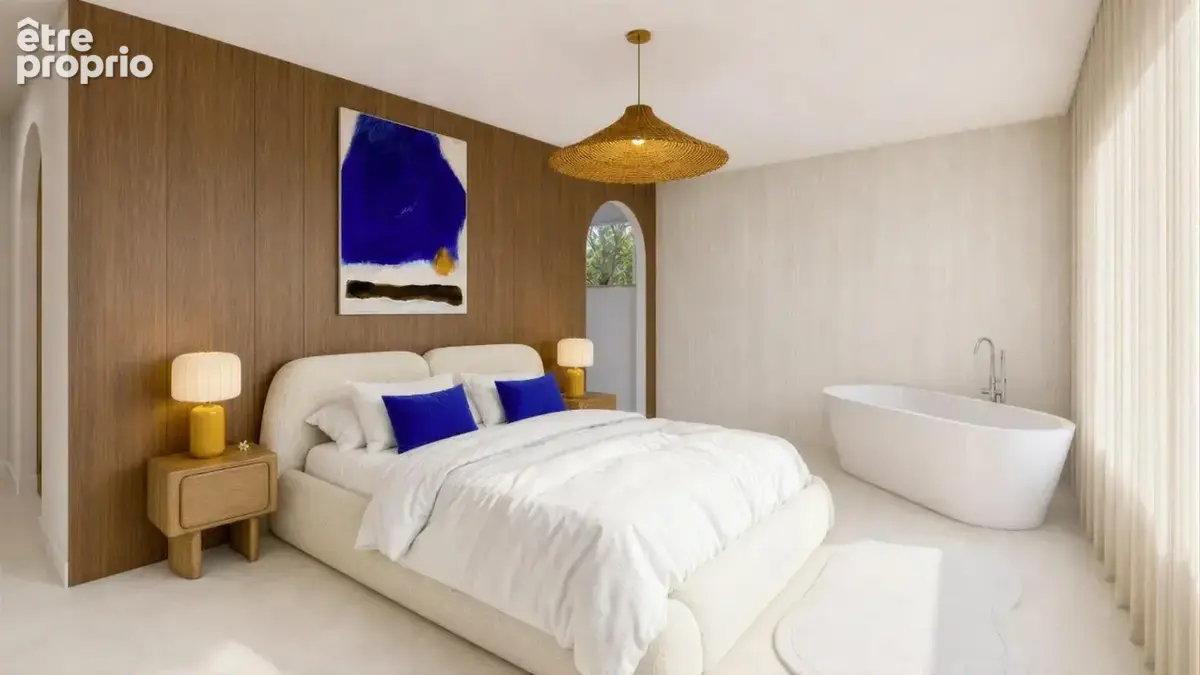 Référence : 7410-les - villa horizon - propriété de prestige vue dégagée proche plages à cavalaire sur mer - photo 19