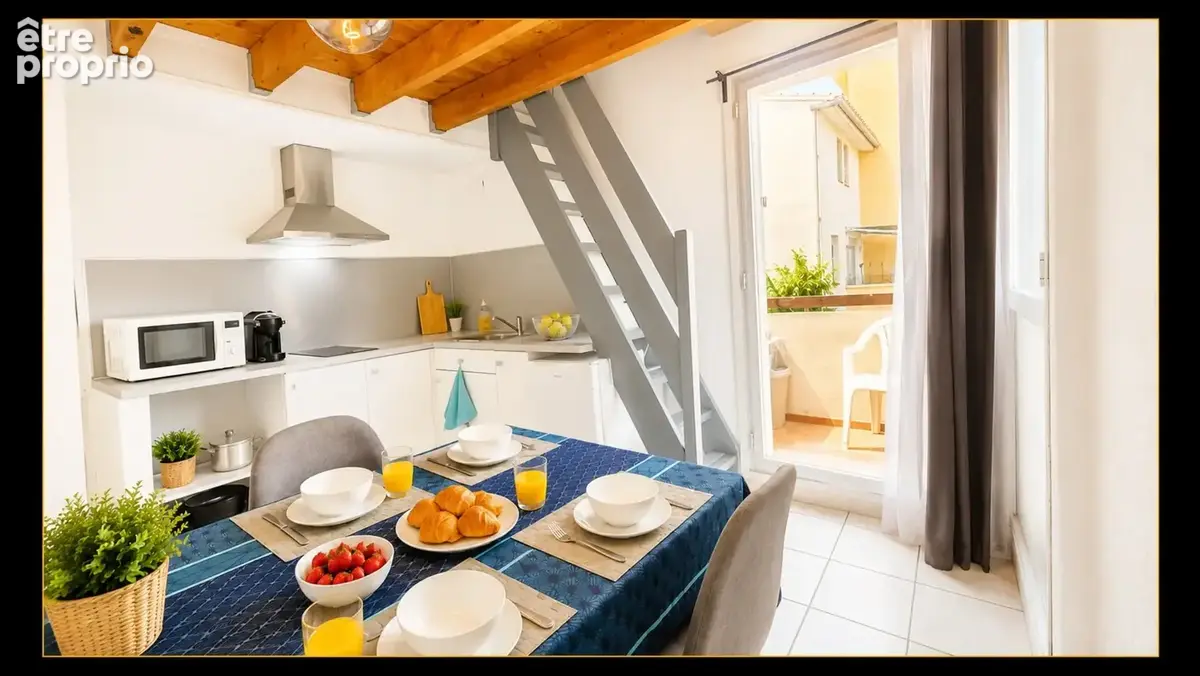 Appartement à vendre 2 pièces LE CAP D'AGDE (34), DUPLEX avec balcon au centre port - photo 3
