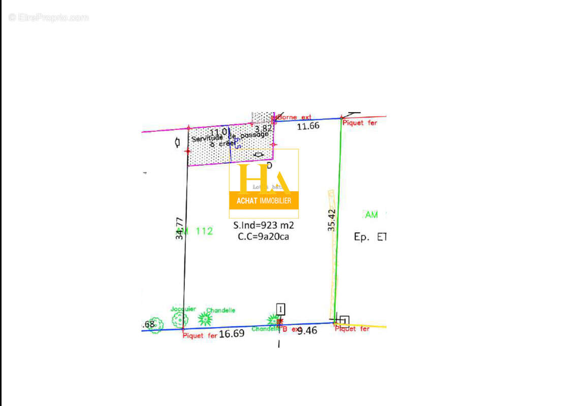 Terrain à SAINT-JOSEPH