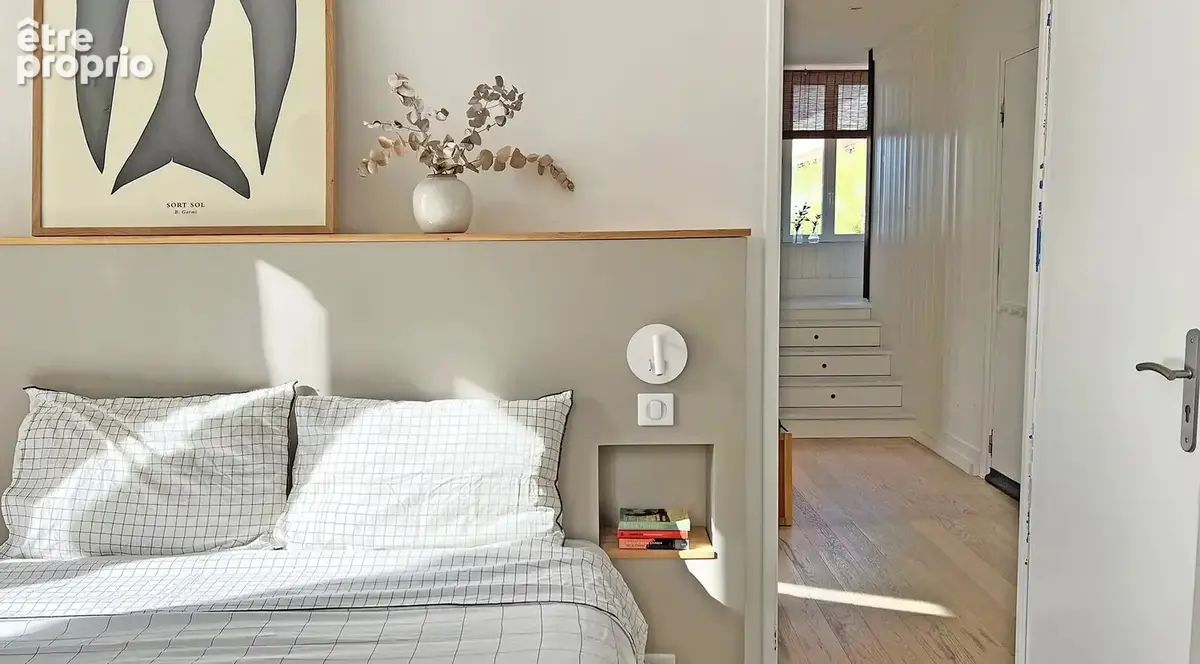T3 en duplex atypique – Le charme et le calme d’une impasse - photo 12