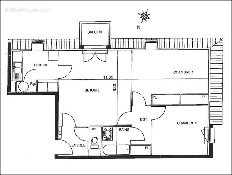 Appartement à AVION